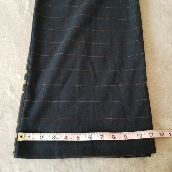 Topshop Sammy Mixed Check Wide Leg Pant - Picture 4 of 11